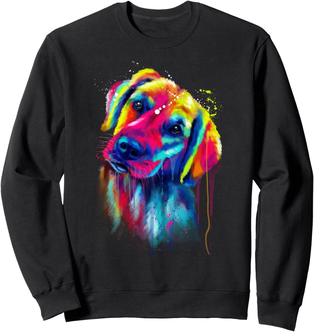 Golden Retriever Hund für eine Golden Retriever Mama Sweatshirt
