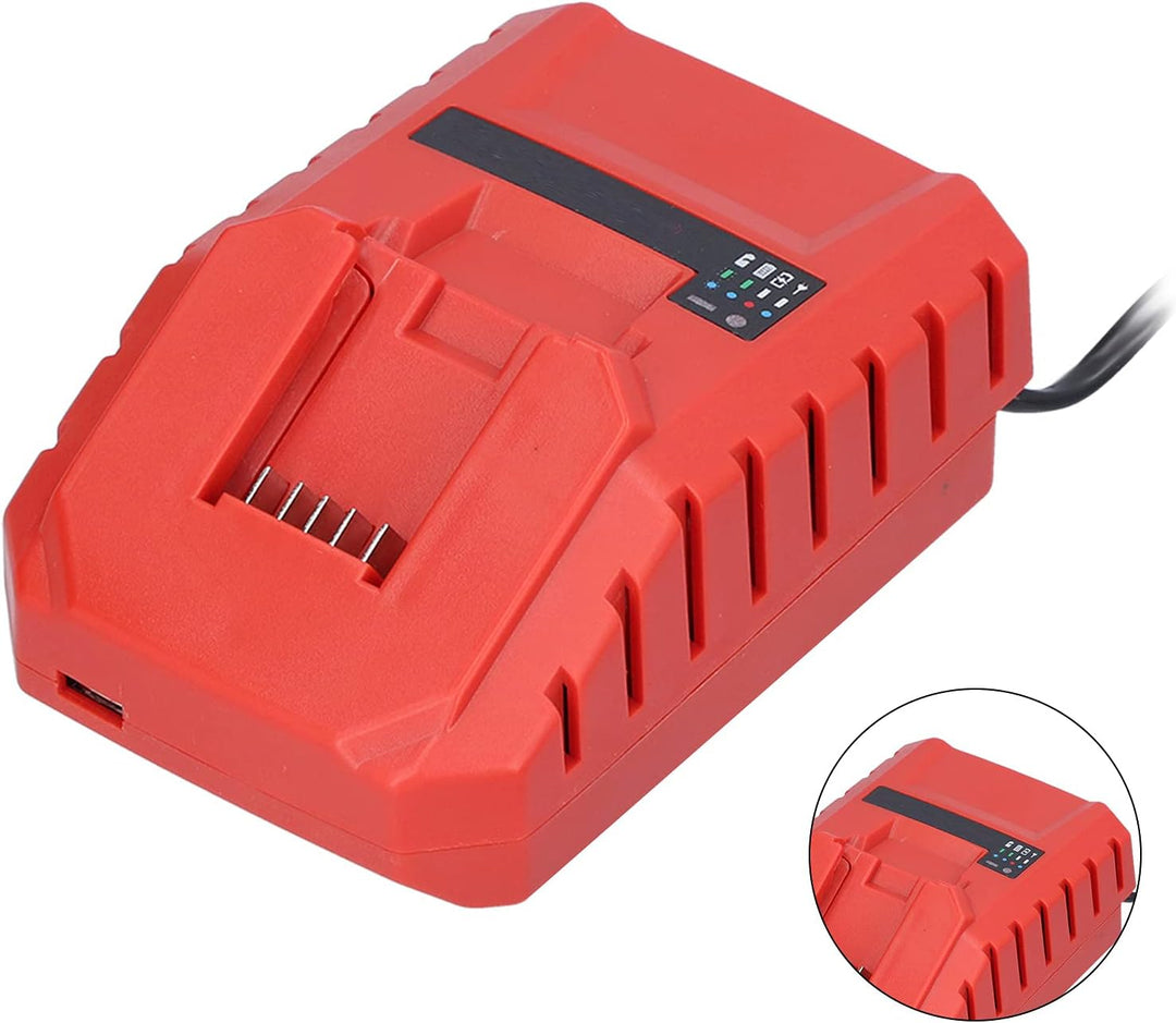 Akkuladegerät Ersatzwerkzeug Kompatibel für Hilti, 12V C4/12-50 100-240V Akkuladegerät(Europäische V