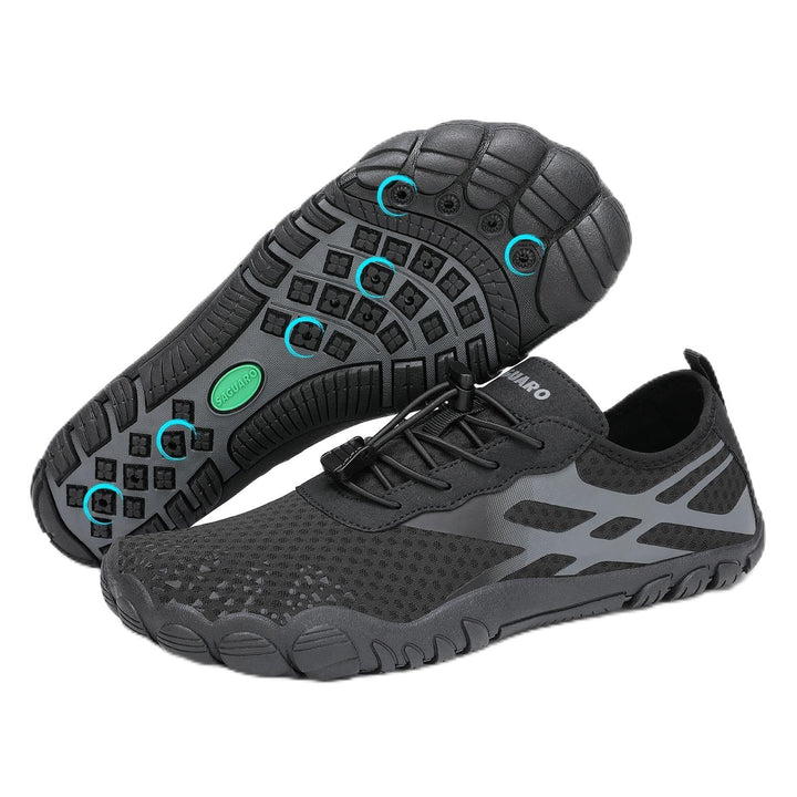 SAGUARO Badeschuhe Damen Aquaschuhe Herren Slip On Atmungsaktiv Schnelltrocknend Wasserschuhe Outdoo