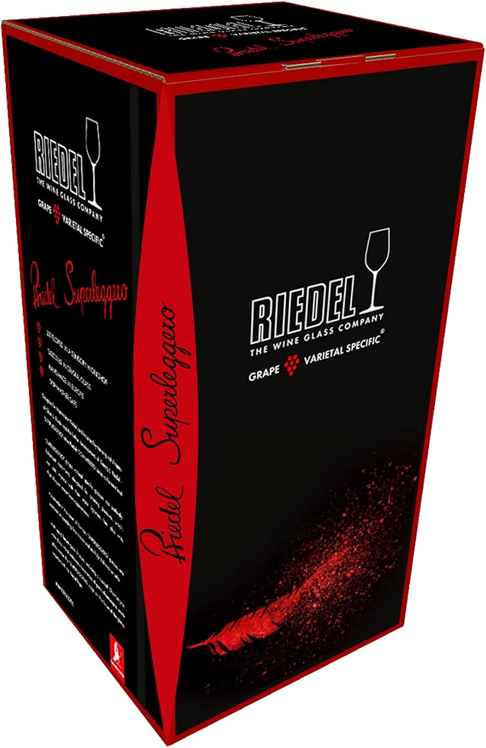 RIEDEL Superleggero Weinglas, Kristall, transparent, 8 x 8 x 24.4 cm 8 x 8 x 24.4 cm Transparent, 8