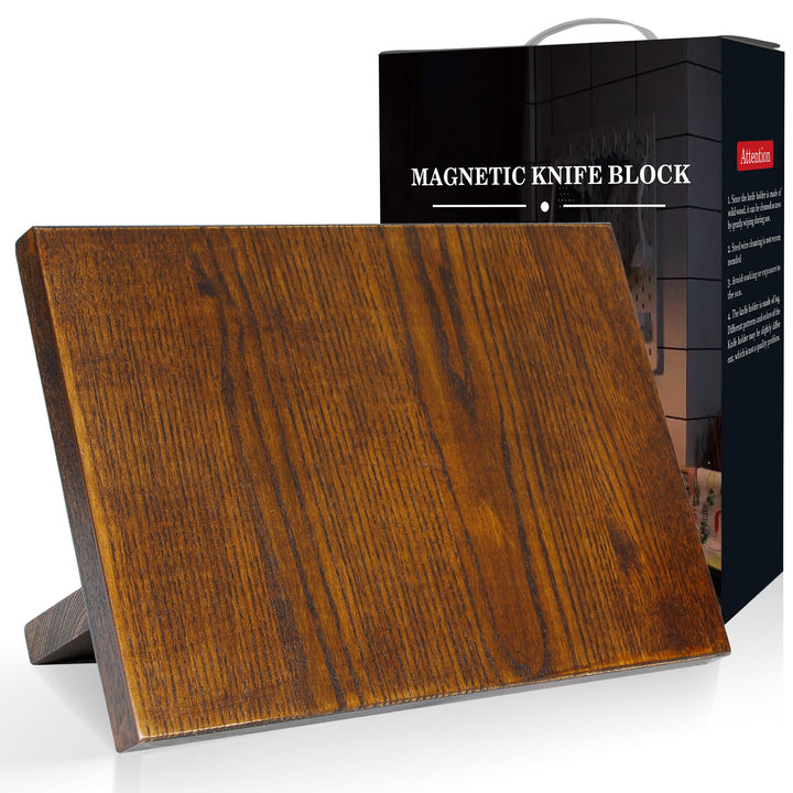 WILDMOK Magnetischer Messerblock – Heimküche Multifunktionaler Magnet-Messerhalter ohne Messer, Esch