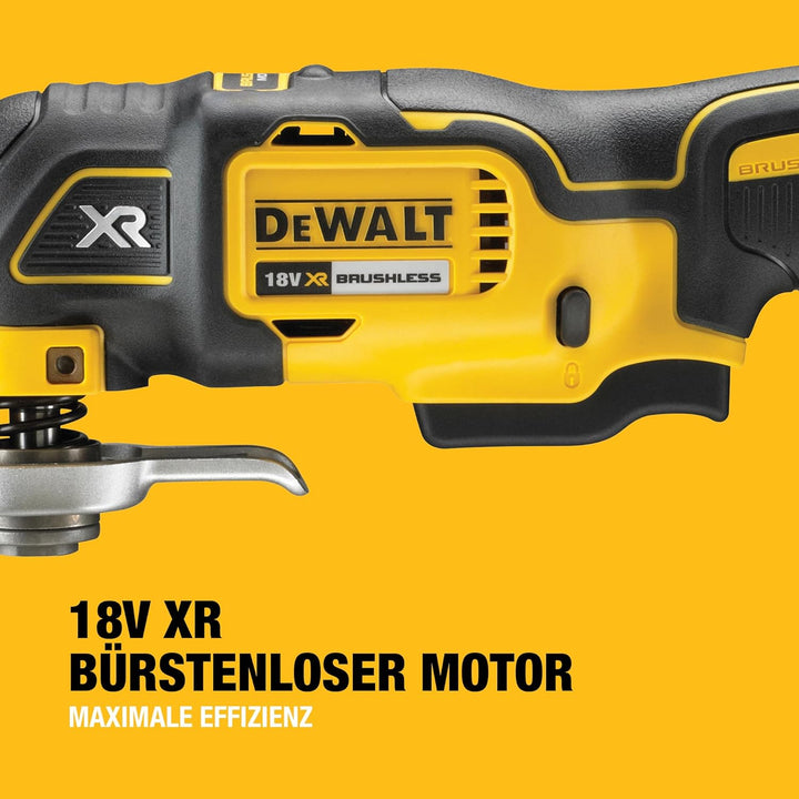 Dewalt 18 Volt oszillierendes Akku Multi-Tool DCS355NT (bürstenloser Motor, werkzeugloser Zubehörwec