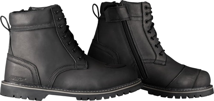 RST Roadster Motorradstiefel, schwarz, 45 Schwarz 45 EU, Schwarz 45 EU
