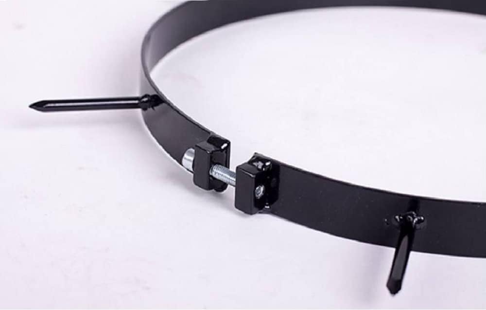 QLS Handels Rasen - Aerator für Gartenwalze Walze Aerifizierer Vertikutierer Rasenlüfter 5-TLG 30 cm