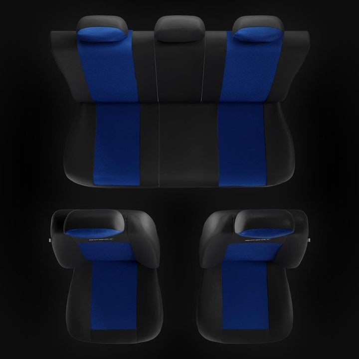 Mossa - Universal Sitzbezüge Auto kompatibel mit Renault Twingo I, II, III (1993-2019) - Autositzbez