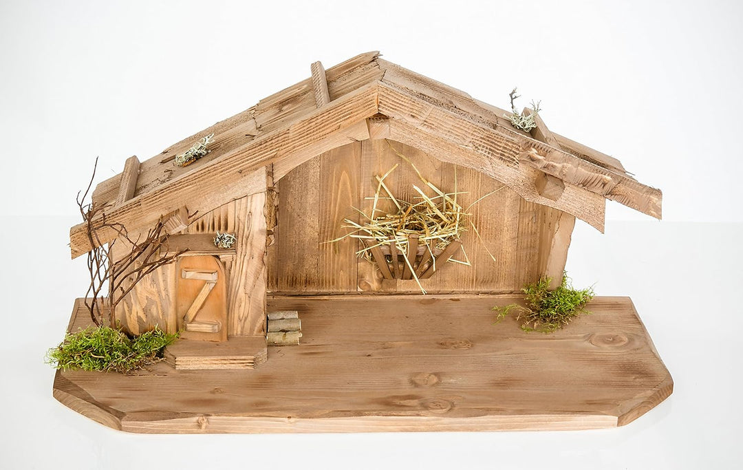 Weihnachtskrippe Krippe Krippenstall Weihnachten Weihnachtskrippen Tischkrippen Krippenfiguren (Weih