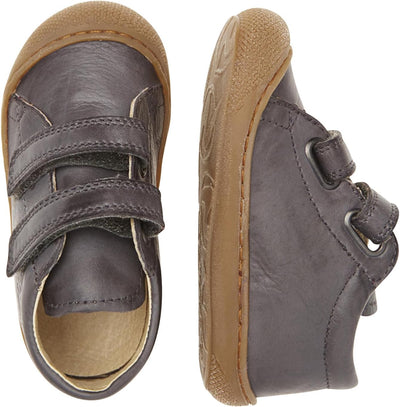 Naturino Cocoon VL-Lauflernschuhe aus Nappaleder-Anthrazit 17 EU Anthrazit, 17 EU Anthrazit