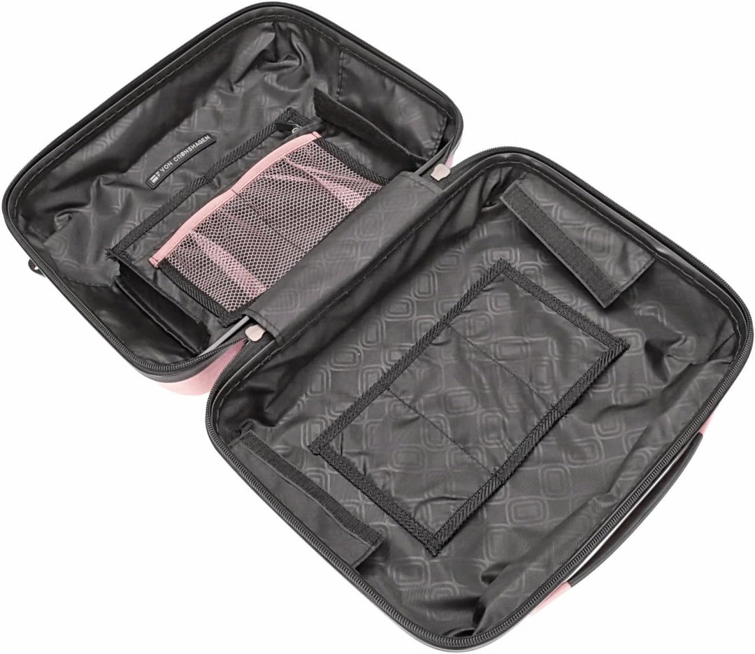 Von Cronshagen Kosmetikkoffer Mans Beauty Case | aus stabilem Polypropylen | grosses Beautycase mit