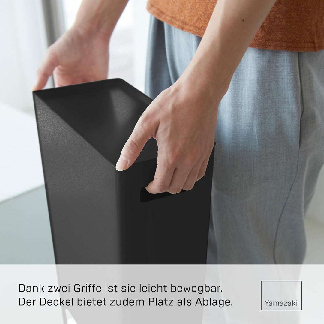 YAMAZAKI Tower Home Badezimmer Stehend Seidenpapier Toilettenpapier Aufbewahrung Ständer, Stahl, Sch