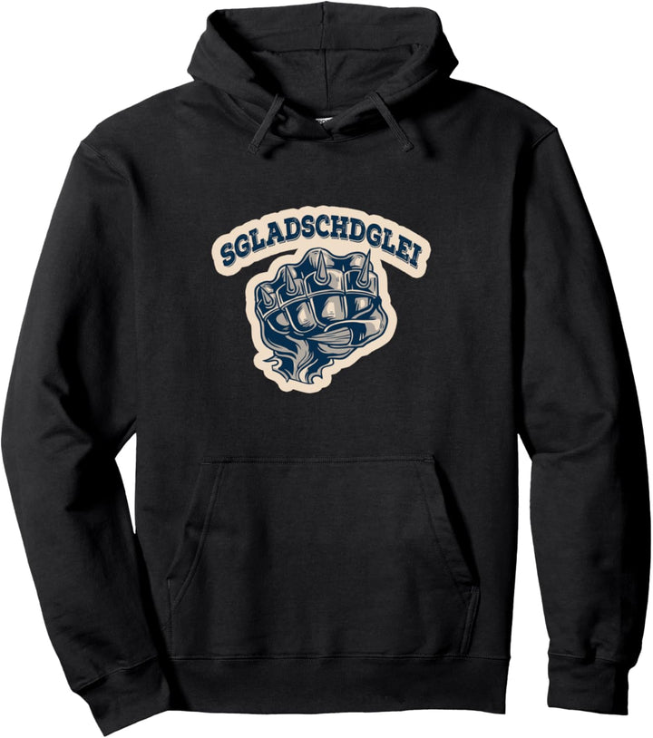 SGLADSCHDGLEI Gleich klatscht es sächsisch dialekt sachsen Pullover Hoodie