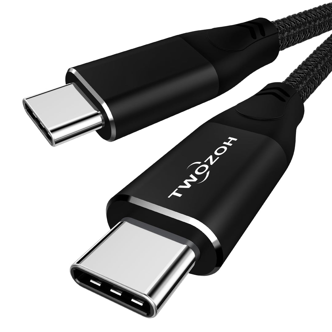 Twozoh 4K USB C Kabel 100W 4,5M (All-in-One), USB 3.2 Gen 2 X 2 20Gbps Datenübertragung PD Schnellla