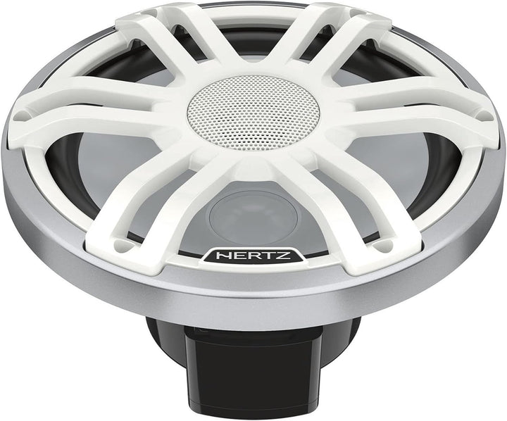 Hertz HMX 8 S-LD-SW - 20 cm 2-Wege-Lautsprecher mit 200 Watt (RMS: 100 Watt) - weiss