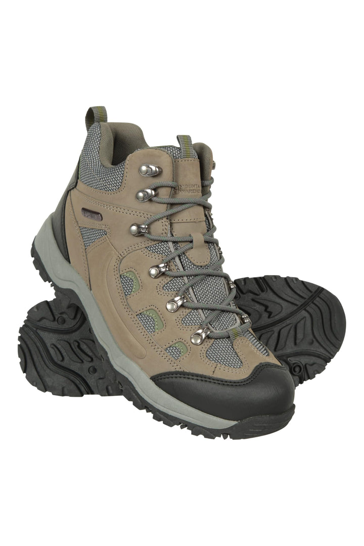 Mountain Warehouse Adventurer Wasserdichte Herrenstiefel 41 EU Khaki, 41 EU Khaki