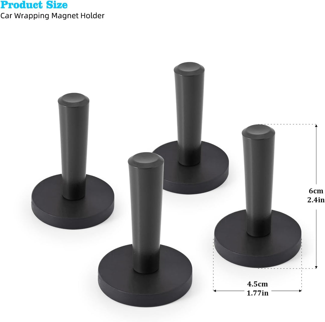 EHDIS 8 Stück Auto Montagemagnet Verpackungs Gripper Magnethalter für Sign Vinyl, Car Wrapping & Cra