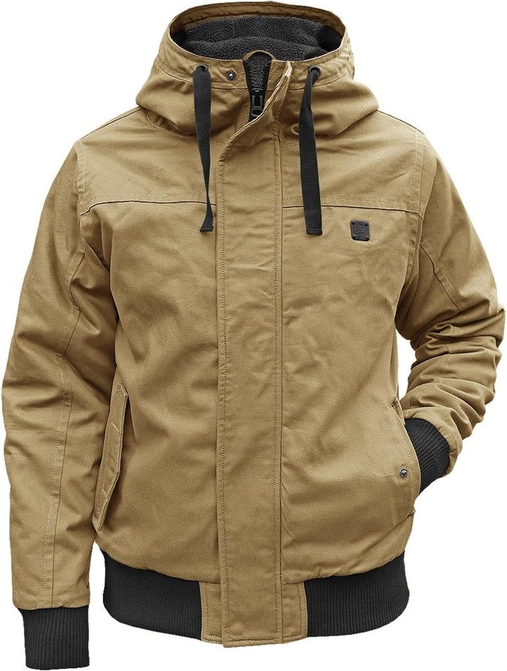 Brandit Winterjacke Grizzly mit Futter Hooded Parka S sand, S sand