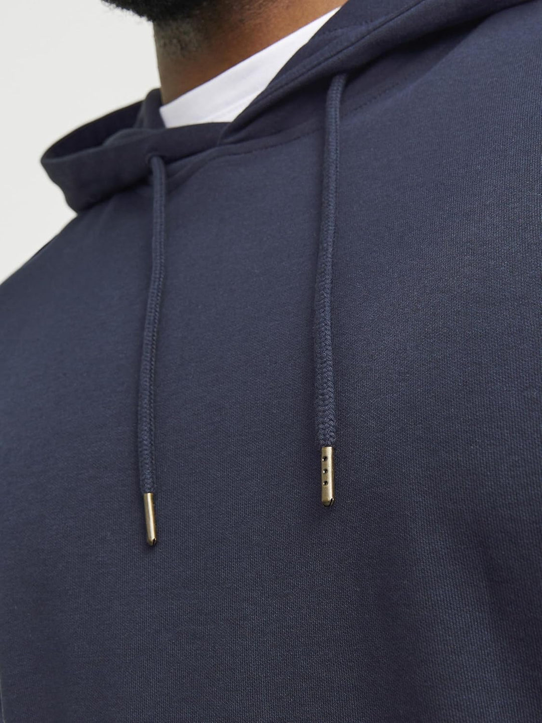 JACK & JONES Male Kapuzenpullover Logo Kapuzenpullover 3XL Navy Blazer, 3XL Navy Blazer