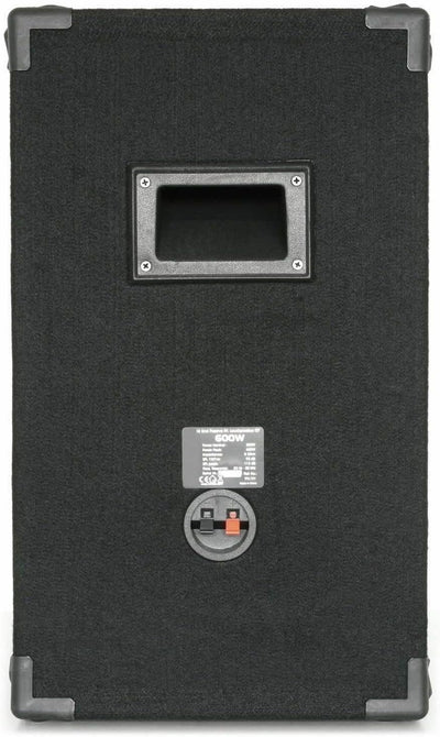 MAX XEN-3510 Passive PA Lautsprecher Set, 700 Watt Partyboxen Set, 10 Zoll Passiv, Disco, DJ Party L