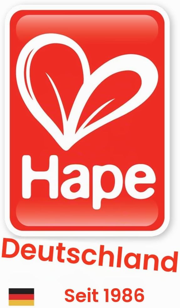 Hape Quadrilla Music Motion, Murmelbahn Set aus Holz, ab 4 Jahre