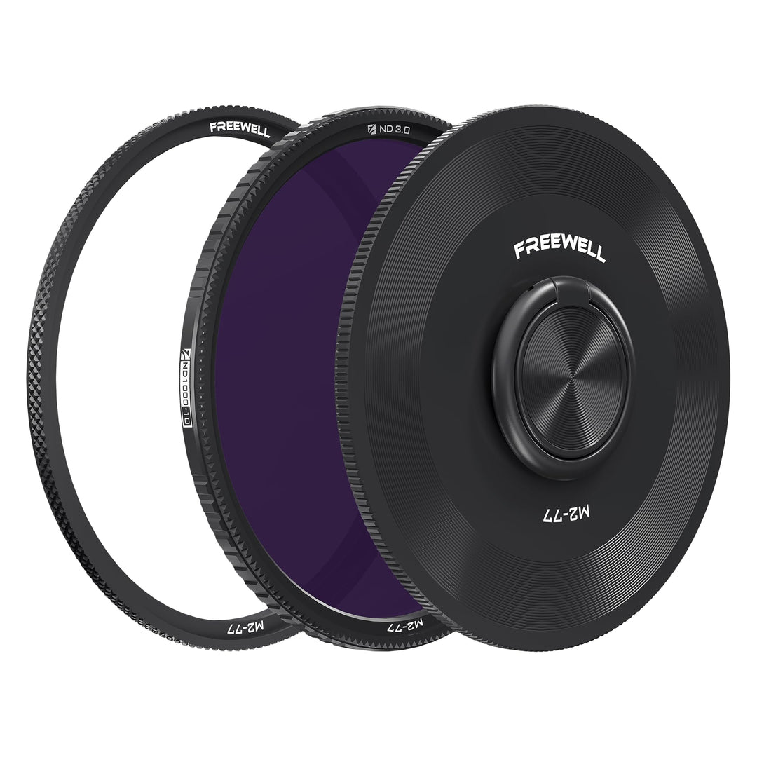 Freewell 77mm Natural Density ND1000 (10 Blendenstufen) ND3.0 Kamerafilter Kompatibel mit M2 Serie 7