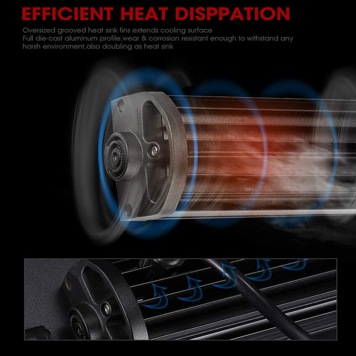 AUXTINGS LED-Lichtleiste 52 Zoll 132,1cm 300W gebogen LED arbeitsscheinwerfer Zusatzscheinwerfer Aut