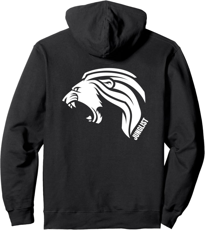 Junglist EDM Drum Und Bass Rave Lion Dj Dubstep Pullover Hoodie