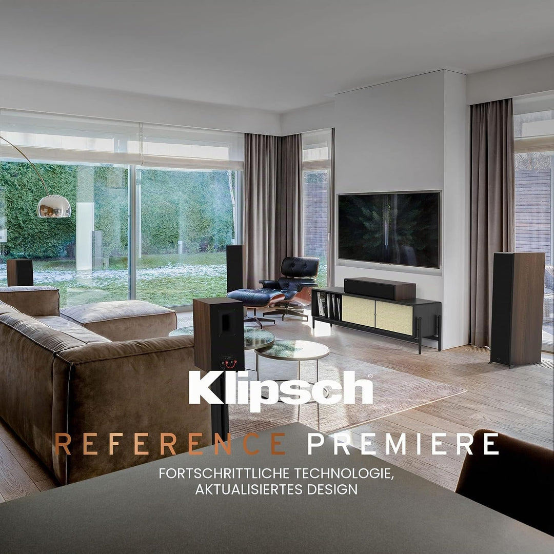 klipsch Reference Premiere RP-8000F II Standlautsprecher aus Walnussholz