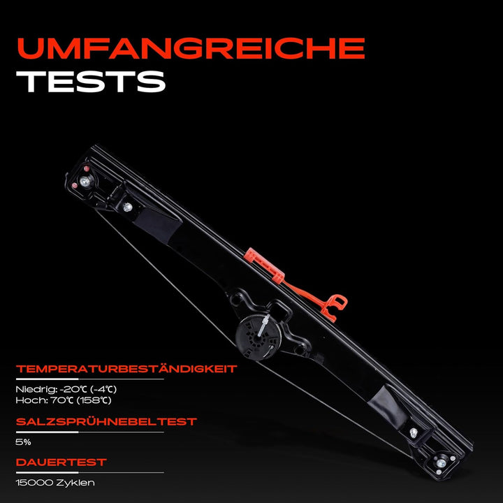 Frankberg Fensterheber Vorne Links Kompatibel mit Grande Punto/Punto/Punto Evo 199 0.9L-1.9L Schrägh