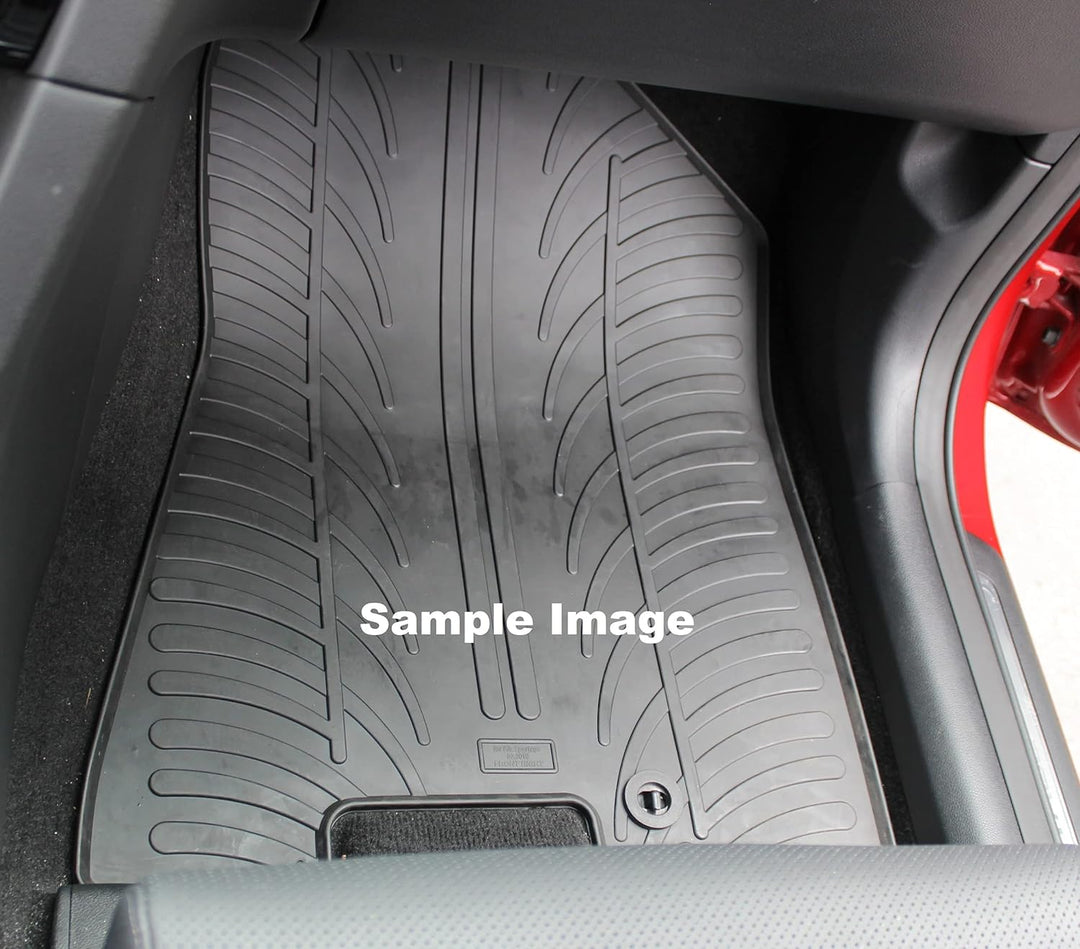 Gledring Satz Gummimatten kompatibel mit Fiat 500X 2015- &amp; Jeep Renegade nach 02/2015- (T Profil 4-t