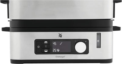 WMF KÜCHENminis Dampfgarer, 2 individuell regulierbare Garräume mit je 2,15 l, Warmhaltefunktion und