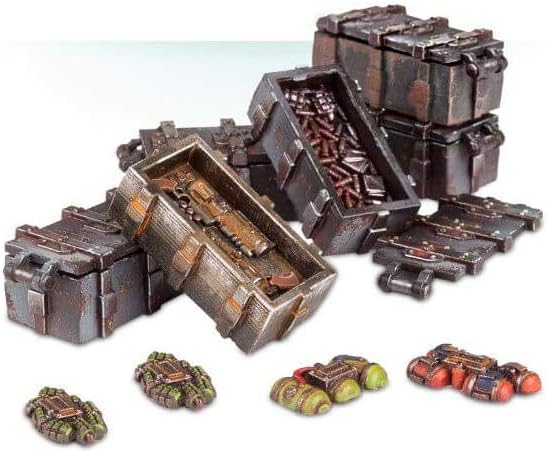 Games Workshop 9993111111111 in Necromunda Barricades and Objectives Miniatur.