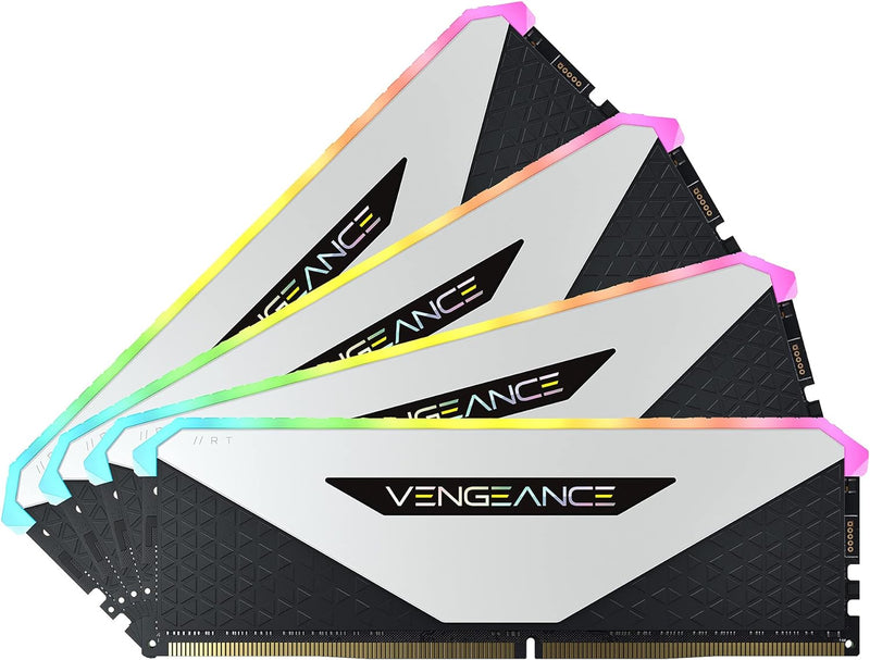 Corsair Vengeance RGB RT 32 GB (4 x 8 GB) DDR4 3.600MHz C18 Arbeitsspeicher (Dynamische RGB-Beleucht