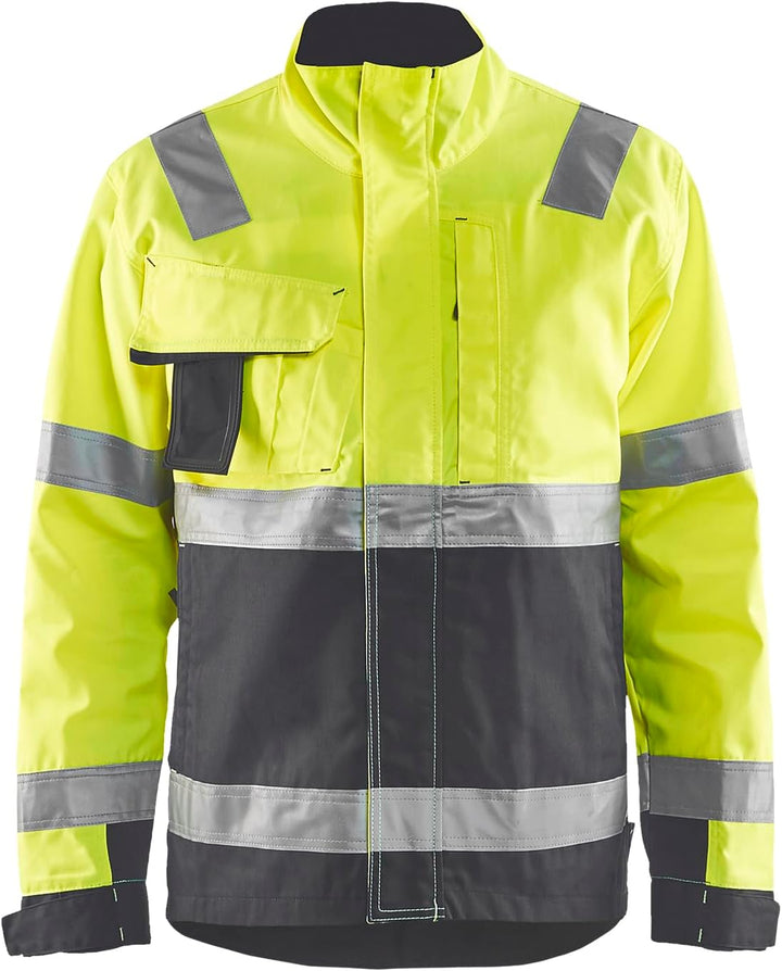 Blakläder Jacke "High-Vis" Klasse 3 High Vis Gelb/Mittelgrau S, High Vis Gelb/Mittelgrau S
