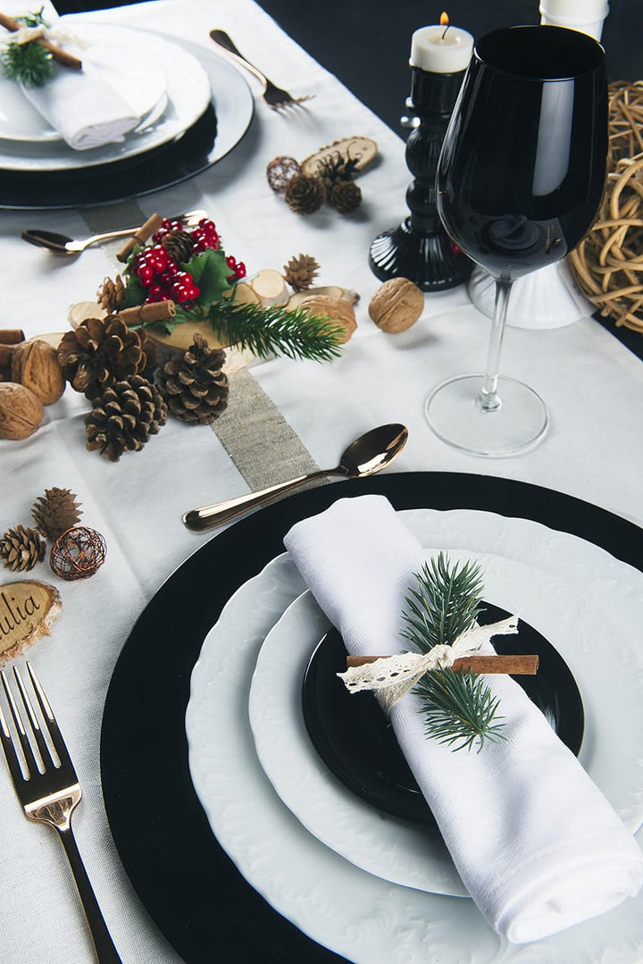 Brunch Time Kelch 6er Set Schwarz Klassiker, Schwarz Klassiker