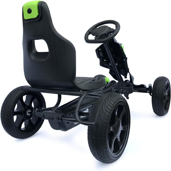 Kinder Pedal Go Kart - 5-12 Jahre, Mit Pedal, Shaum Reifen Eva Wheels
