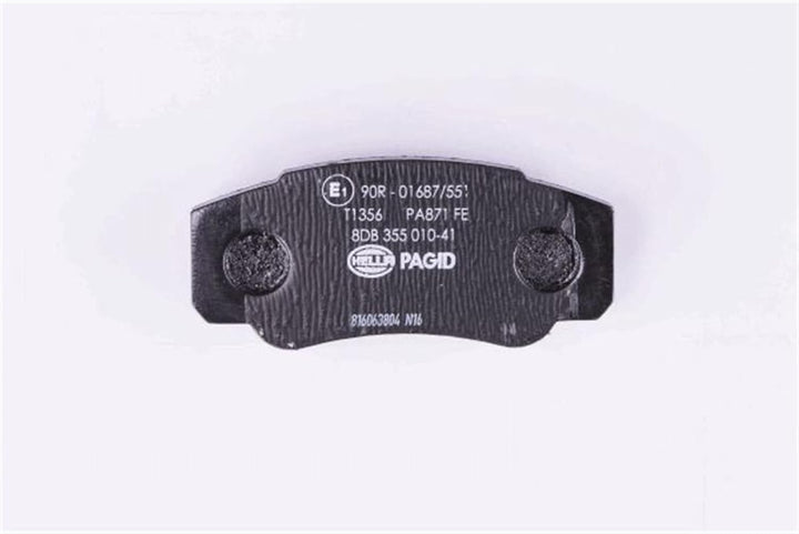 HELLA PAGID 8DB 355 010-411 Bremsbelagsatz - T1356 - Dicke/Stärke: 20.1mm - Bremssystem: Brembo - ni
