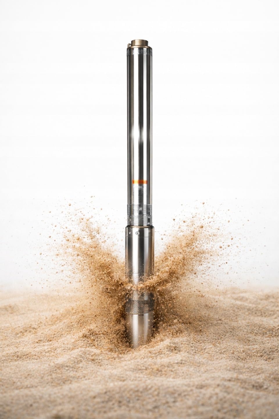 Tiefbrunnenpumpe Wasserpumpe 3.5" 2/11 (550W 4500l/h max Förderhöhe 67m) - Sandverträglich Edelstahl