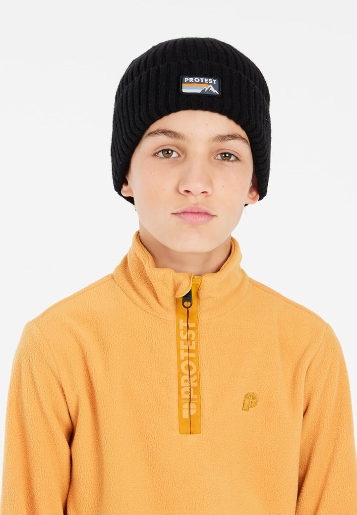 Protest Jungen 1/4-reissverschluss PERFECTY JR 152 Cab Yellow, 152 Cab Yellow