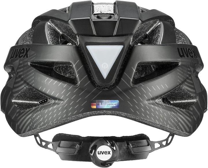 uvex City i-vo - Leichter City-Helm für Damen und Herren - individuelle Grössenanpassung - inkl. LED