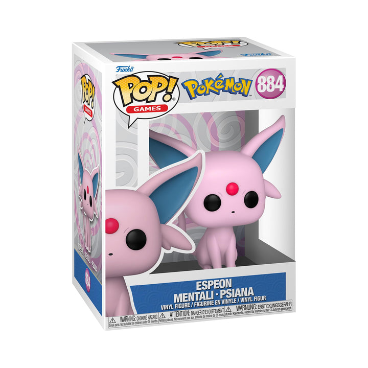 Funko POP! Games: Pokemon - Espeon - Psiana - Vinyl-Sammelfigur - Geschenkidee - Offizielle Handelsw