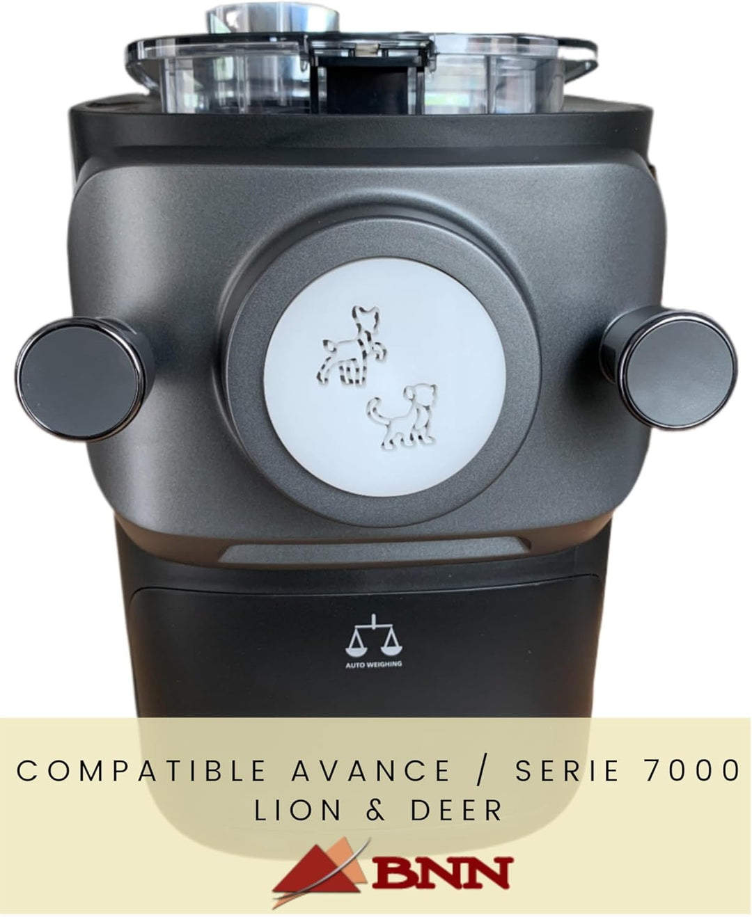 BNN - Avance/Serie 7000 - Herz Love Tiere - Pasta Disc kompatibel mit Philips Pasta Maker Avance/Ser