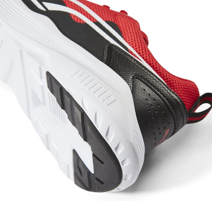 PUMA All-Day Active┃Sportschuhe Unisex 43 EU High Risk Red Puma White Puma Black, 43 EU High Risk Re