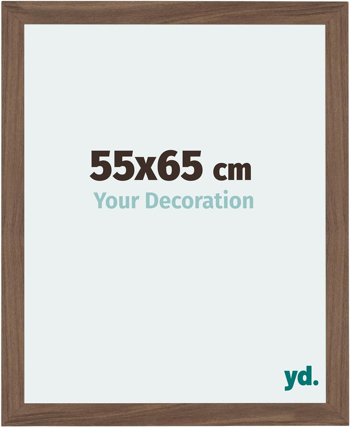 yd. Your Decoration - Bilderrahmen 55x65 cm - Bilderrahmen aus MDF mit Acrylglas - Antireflex - Ausg