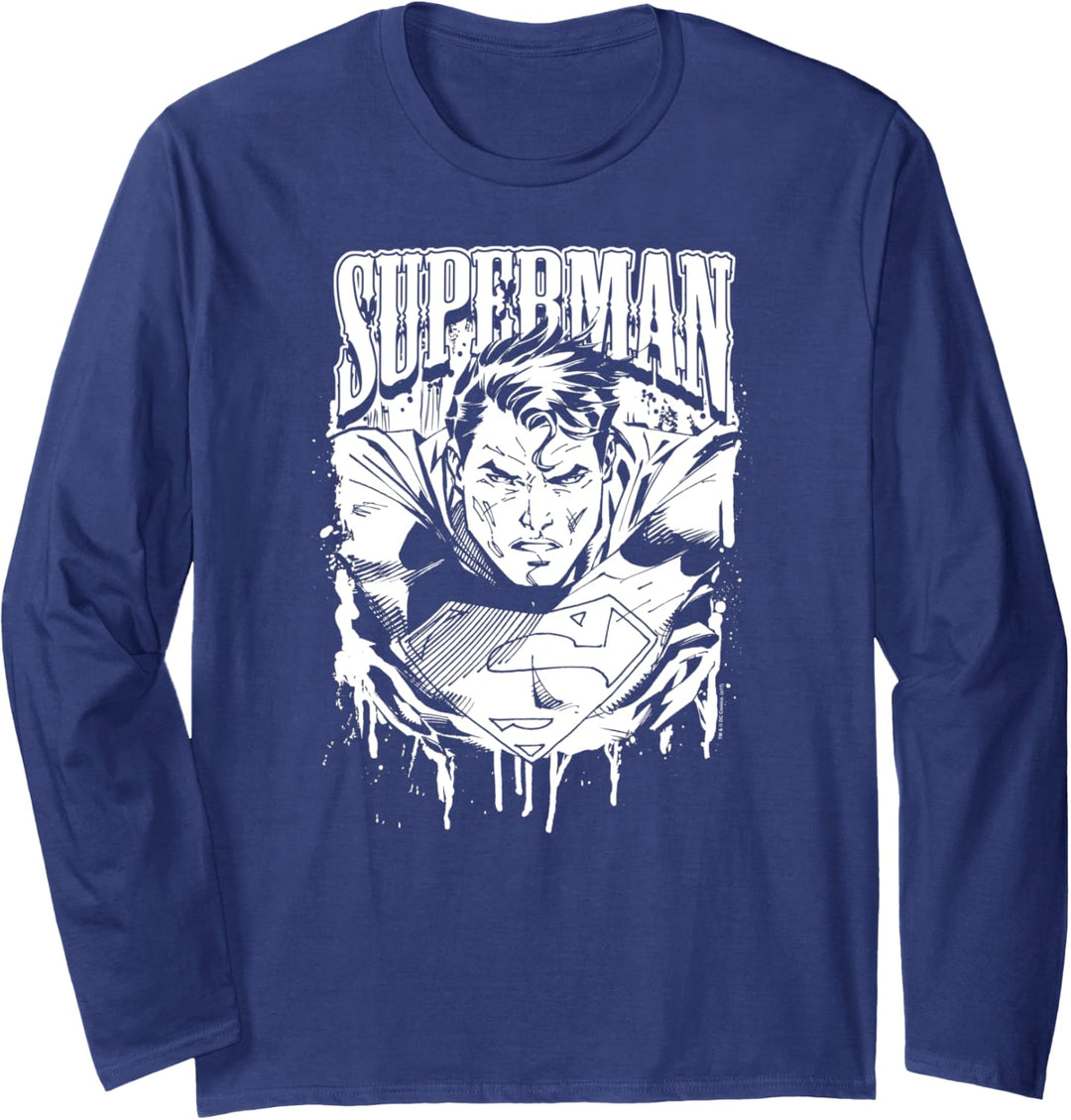 Superman Super Metal Langarmshirt