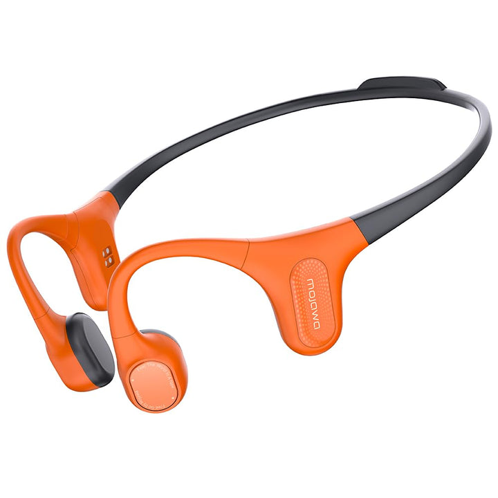 mojawa Aerra Knochenschall-Sportkopfhörer, Open-Ear, Bluetooth 5.2, IP67 wasserdicht, Mikrofon mit G