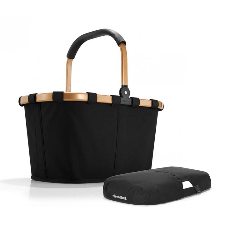 reisenthel carrybag Frame Gold Henkel Einkaufskorb + Cover Abdeckung
