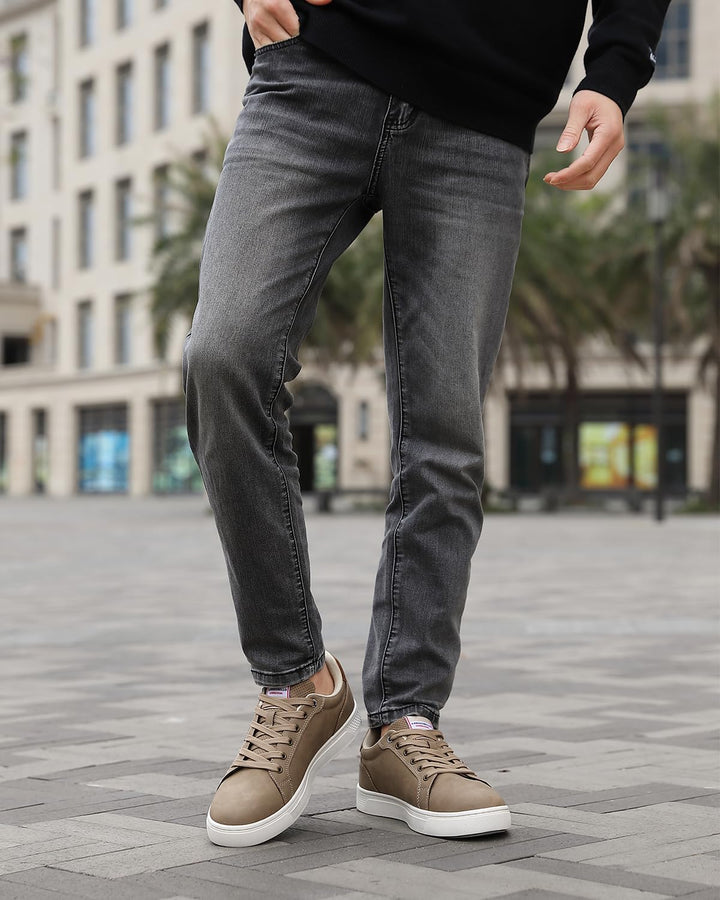 ARRIGO BELLO Herren Freizeitschuhe Schuhe Sneakers Wanderschuhe Leders Laufschuhe Leichtgewicht Outd