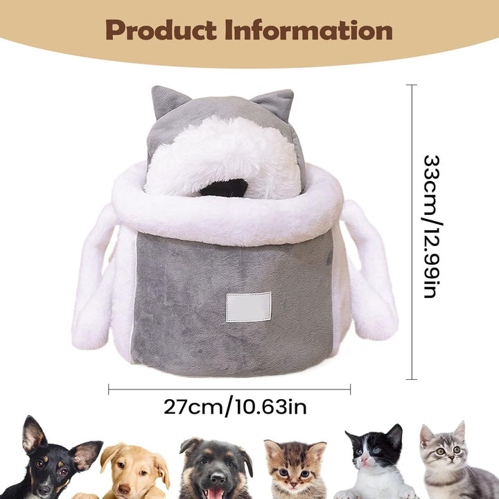Hundetrage In Form Eines Rucksacks | Offenes Design Und Wärmende Sling Tasche,Offenes Design Tragetu