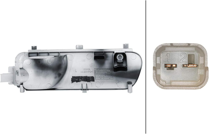 HELLA 2NR 982 008-111 Nebelschlussleuchte - Glühlampe - 12V - links, Links