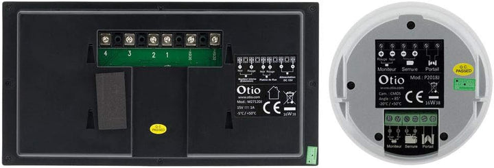Otio - VisiHome Video-Türsprechanlage mit internem 2-Draht-Speicher