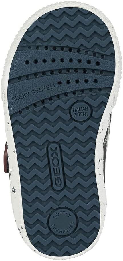 Geox Baby-Jungen B Kilwi Boy C' Sneaker 23 EU Navy Bordeaux, 23 EU Navy Bordeaux